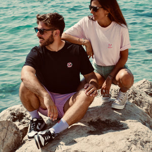 💭Pastis & Dreams T-Shirt noir – Unisexe | Phosphorescent