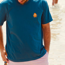Charger l&#39;image dans la galerie, 🐙 Le Poulpe Gangsta T-Shirt aquamarine - Unisexe | Phosphorescent