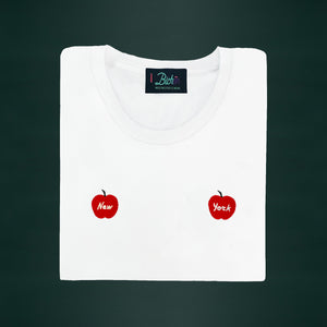 🍎🍎Les petites pommes T-Shirt blanc - Femme | Phosphorescent