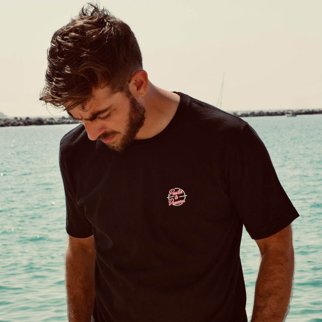 💭Pastis & Dreams T-Shirt noir – Unisexe | Phosphorescent