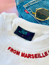 Charger l'image dans la galerie, 🫀FROM MARSEILLE MADAME T-Shirt blanc – Unisexe