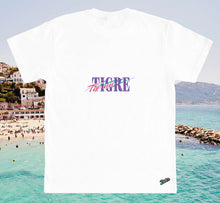 Charger l'image dans la galerie, 🐯Tié un tigre T-Shirt blanc – Unisexe | Phosphorescent