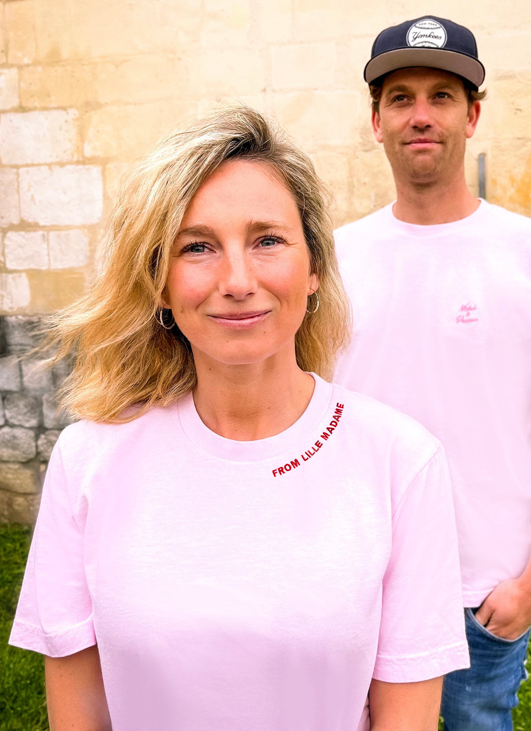 🫀FROM LILLE MADAME T-Shirt rose – Unisexe