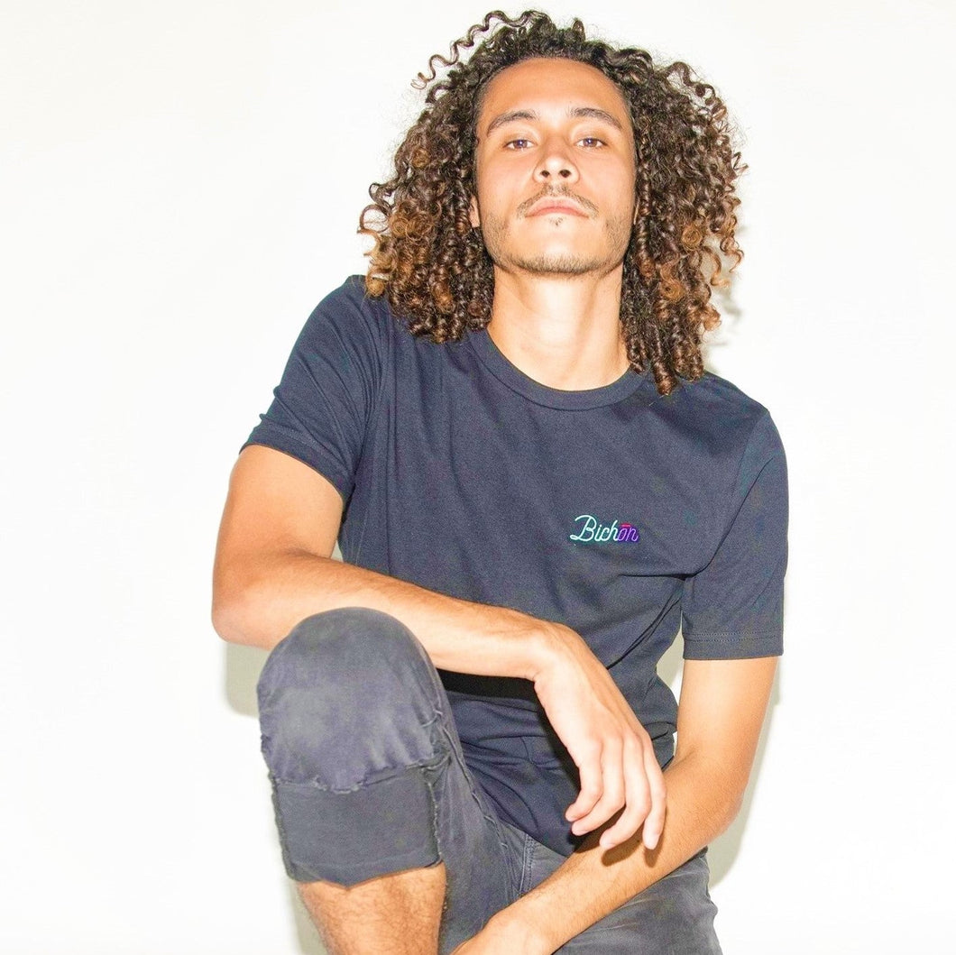 🐩 Bichōn T-Shirt noir - Unisexe