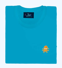 Charger l&#39;image dans la galerie, 🐙 Le Poulpe Gangsta T-Shirt aquamarine - Unisexe | Phosphorescent
