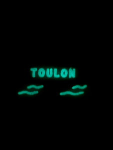 🌴 Toulon T-Shirt blanc – Unisexe | Phosphorescent