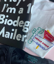 Charger l&#39;image dans la galerie, 🌵 Vegas Diner White T-Shirt - Man - Unisex | Glows in the dark