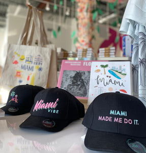 😈 MIAMI MADE ME DO IT. - Casquette courbée ou plate | Phosphorescent