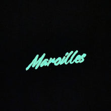 Charger l&#39;image dans la galerie, 🍟Maroilles FRITES T-Shirt noir – Unisexe | Phosphorescent