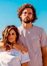 Charger l'image dans la galerie, 😈🌴"Massilia, the Mediterranean Vice City" T-Shirt mauve – Unisexe coupe droite | Phosphorescent