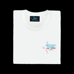 🦩 WELCOME To Scandalous LAS VEGAS NEVADA... T-Shirt blanc - Unisexe | Phosphorescent