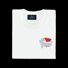Charger l&#39;image dans la galerie, 🌵 Vegas Diner White T-Shirt - Man - Unisex | Glows in the dark