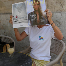 Charger l&#39;image dans la galerie, ☮️Van Life direction Le Sud T-Shirt blanc - Unisexe | Phosphorescent