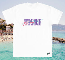 Charger l'image dans la galerie, 🐯Tié un tigre T-Shirt blanc – Unisexe | Phosphorescent